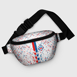 Поясная сумка Сборная Чили цвета 3D-принт — фото 2