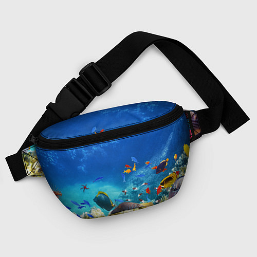 Поясная сумка Морской мир / 3D-принт – фото 4
