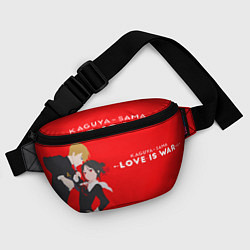 Поясная сумка Love is war, цвет: 3D-принт — фото 2