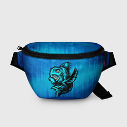 Поясная сумка Пиранья, цвет: 3D-принт