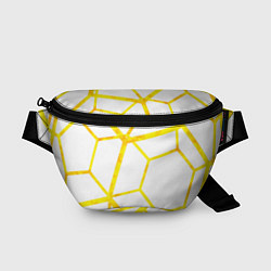 Поясная сумка Hexagon, цвет: 3D-принт