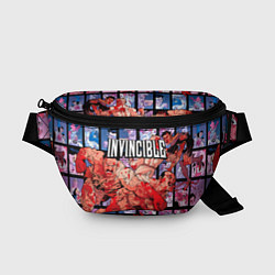 Поясная сумка Неуязвимый Invincible, цвет: 3D-принт
