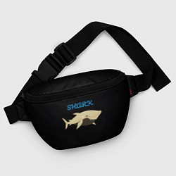 Поясная сумка Shark, цвет: 3D-принт — фото 2