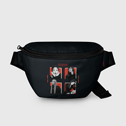 Поясная сумка BLACKPINK Red and black