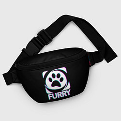 Поясная сумка Furry, цвет: 3D-принт — фото 2