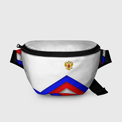 Поясная сумка РОССИЯ ФОРМА АБСТРАКТНЫЙ, цвет: 3D-принт