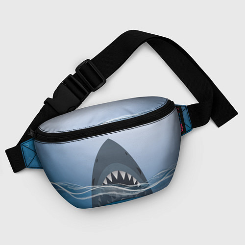 Поясная сумка Акула под водой / 3D-принт – фото 4