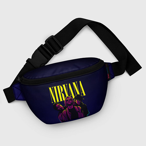 Поясная сумка Nirvana Neon / 3D-принт – фото 4
