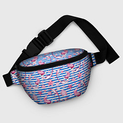 Поясная сумка Танцующие русалки, цвет: 3D-принт — фото 2