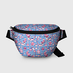 Поясная сумка Танцующие русалки, цвет: 3D-принт