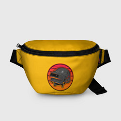 Поясная сумка Шлем Пабг, цвет: 3D-принт