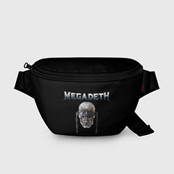 Поясная сумка Megadeth, цвет: 3D-принт