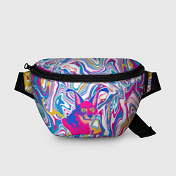 Поясная сумка Floppa Art, цвет: 3D-принт