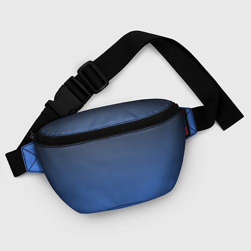 Поясная сумка DARK OCEAN GRADIENT / 3D-принт – фото 4