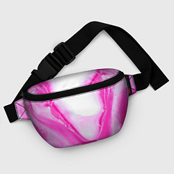 Поясная сумка Жидкий пурпур, цвет: 3D-принт — фото 2