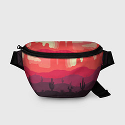Поясная сумка Пустыня, цвет: 3D-принт