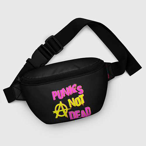 Поясная сумка Панк анархия / 3D-принт – фото 4