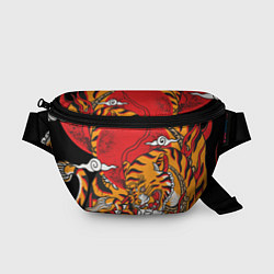 Поясная сумка Год тигра, цвет: 3D-принт