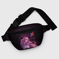 Поясная сумка Zero Two в наушниках, цвет: 3D-принт — фото 2