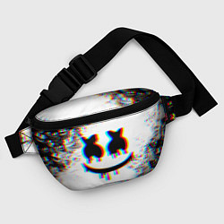Поясная сумка MARSHMELLOW GLITCH, цвет: 3D-принт — фото 2