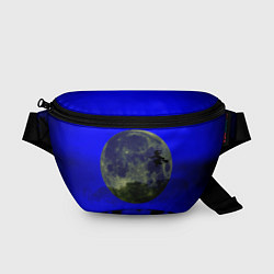 Поясная сумка Зловещие Полнолуние, цвет: 3D-принт