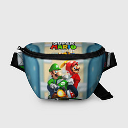 Поясная сумка MarioHelmet, цвет: 3D-принт