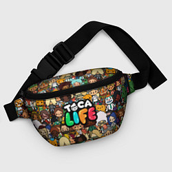Поясная сумка Toca Life: Persons, цвет: 3D-принт — фото 2