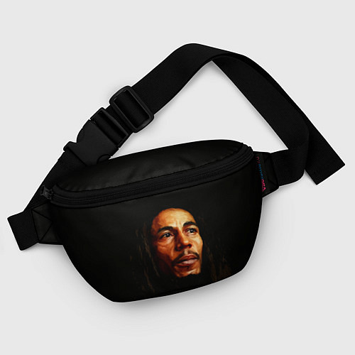 Поясная сумка Bob Marley Art / 3D-принт – фото 4