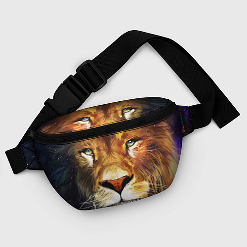 Поясная сумка Лев царь зверей / 3D-принт – фото 4