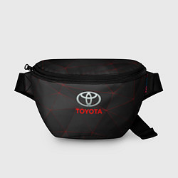 Поясная сумка Toyota Тонкие линии неона