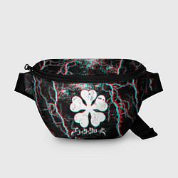 Поясная сумка BLACK CLOVER GLITCHF FLASHES, цвет: 3D-принт