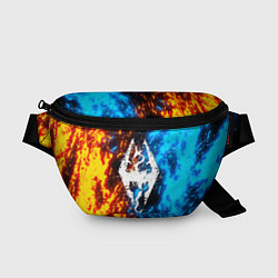 Поясная сумка TES SKYRIM BATTLE FIRE БИТВА ОГНЕЙ, цвет: 3D-принт