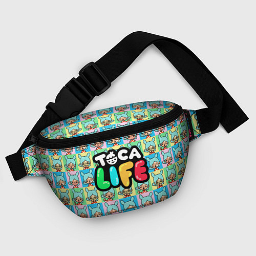 Поясная сумка Toca Boca logo Тока Бока Рита / 3D-принт – фото 4
