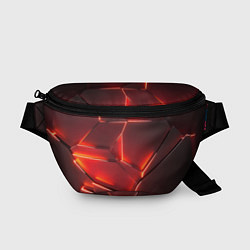 Поясная сумка ПЛИТЫ НА НЕОНЕ, цвет: 3D-принт