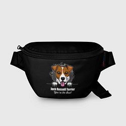 Поясная сумка Джек-Рассел-Терьер Jack Russell Terrier, цвет: 3D-принт