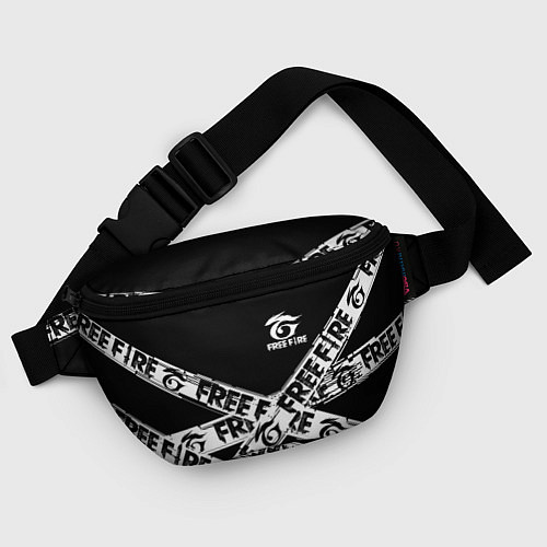 Поясная сумка GARENA FREE FIRE OFF CYBER LINE STYLE / 3D-принт – фото 4