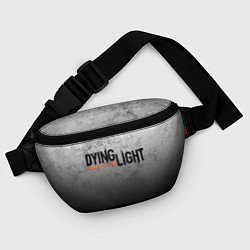 Поясная сумка DYING LIGHT ТРЕЩИНЫ GOOD NIGHT AND GOOD LUCK, цвет: 3D-принт — фото 2