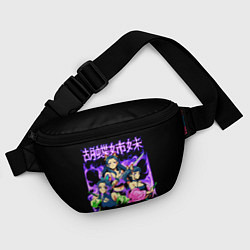 Поясная сумка Шинобу Канаэ кочо столп бабочки клинок, цвет: 3D-принт — фото 2