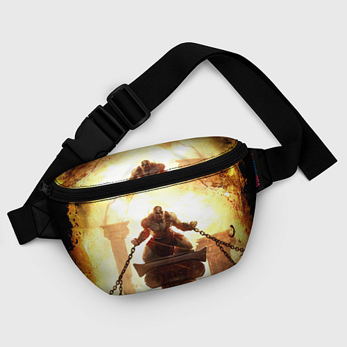 Поясная сумка GOD OF WAR КРАТОС В ЦЕПЯХ / 3D-принт – фото 4