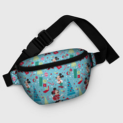Поясная сумка Mickey and Minnie pattern, цвет: 3D-принт — фото 2