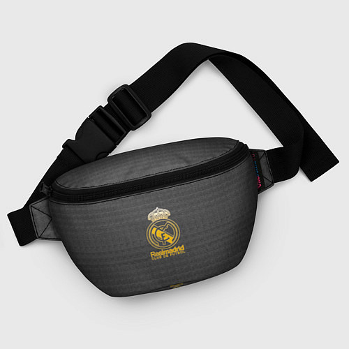 Поясная сумка Real Madrid graphite theme / 3D-принт – фото 4