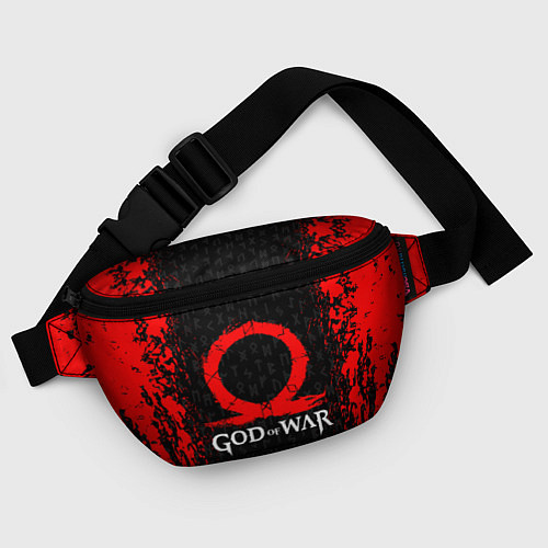 Поясная сумка GOD OF WAR КРАТОС ЛОГО / 3D-принт – фото 4