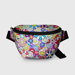 Поясная сумка Цветы Takashi Murakami, цвет: 3D-принт