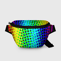 Поясная сумка Цветная кислота, цвет: 3D-принт