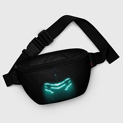 Поясная сумка DEAD SPACE ШЛЕМ АЙЗЕКА, цвет: 3D-принт — фото 2