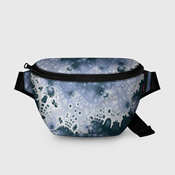 Поясная сумка Коллекция Journey Синий 592-1, цвет: 3D-принт