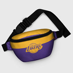 Поясная сумка LAKERS LINE HEXAGON SPORT, цвет: 3D-принт — фото 2