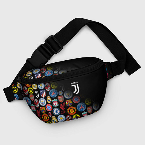 Поясная сумка JUVENTUS LOGOBOMBING SPORT / 3D-принт – фото 4