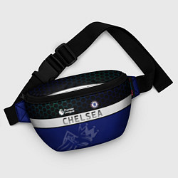 Поясная сумка FC Chelsea London ФК Челси Лонон, цвет: 3D-принт — фото 2
