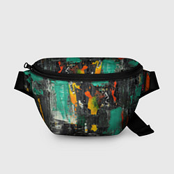 Поясная сумка Пятна краски, цвет: 3D-принт